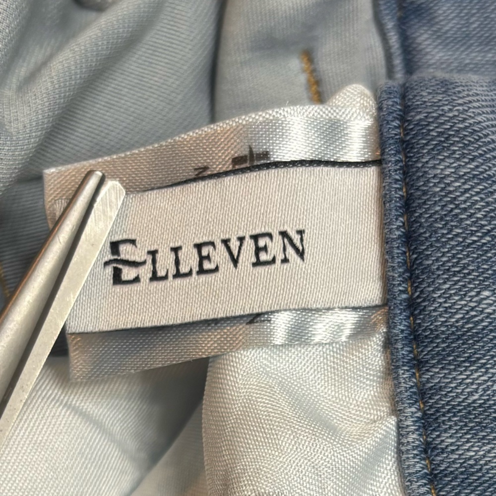 NWT Elleven Jeans Light Blue Loose Fit Straight Leg High Waisted Womens Large - Picture 5 of 16